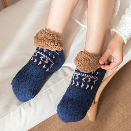Super Warm, Unisex Non-Slip Floor Socks
