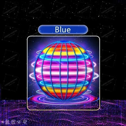 Flying Ball Boomerang Toy - LED Hand-Controlled Hover Orb for Kids & Family