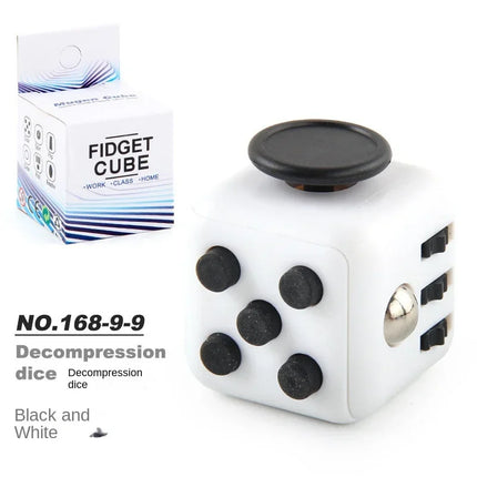 Magic Fidget Cube - 6-Sided Sensory Stress Relief Toy