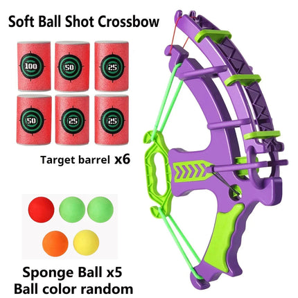 Soft Bullet Target Practice Toy - Safe Shooting Game for Kids