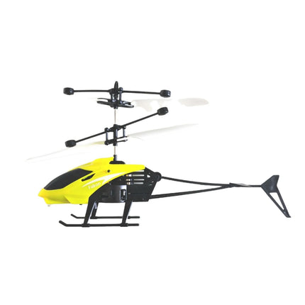 Mini RC Helicopter Drone - Rechargeable Hand-Controlled Flying Toy