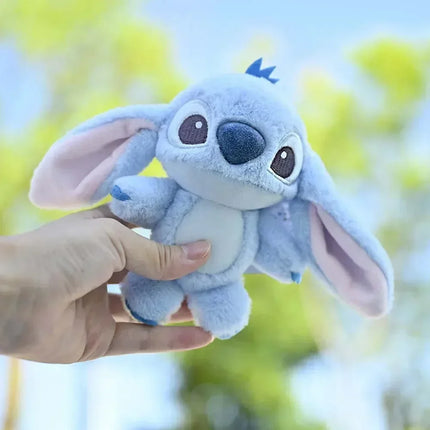 Stitch & Angel Plush Keychain - Soft Stuffed Bag Charm