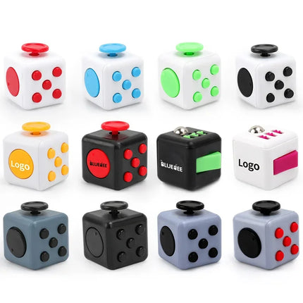 Magic Fidget Cube - 6-Sided Sensory Stress Relief Toy