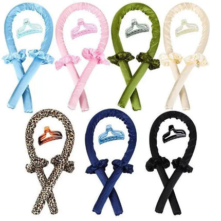 Foam, No-Heat Sleeping Curling Iron