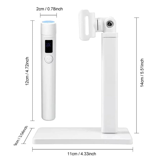 UV LED Portable Nail Drying Lamp with Stand Desing