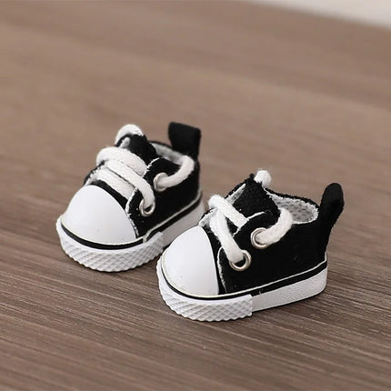 Labubu Doll Canvas Shoes - 17cm Doll Footwear Accessories