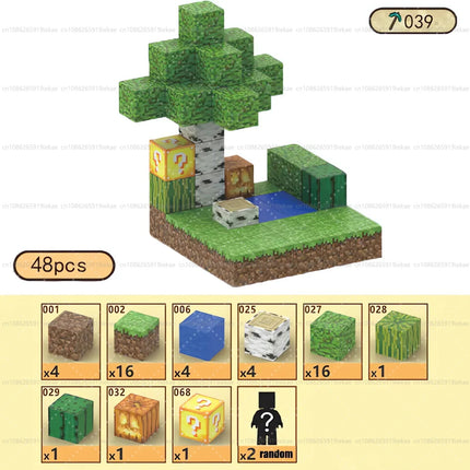 Magnetic Building Blocks - Mine World STEM Construction Set