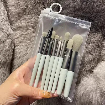 Soft 13-pc Purple Flower Makeup Brush Set