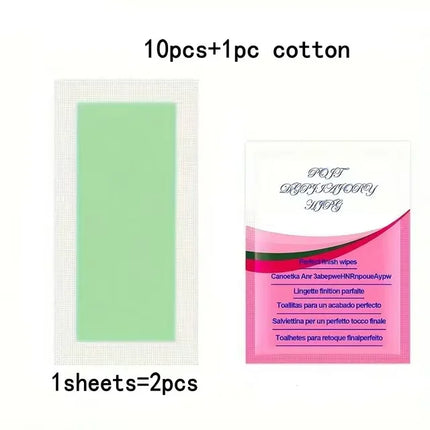 10/20/30/50 Pcs Depilatory Wax Strips For Hair Removal