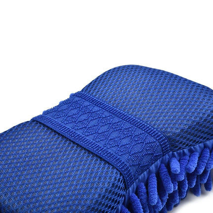 Microfiber Car Wash Sponge - Scratch-Free Cleaning Pad & Polishing Mitt