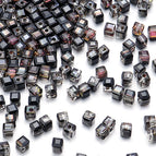 Rose Red Black / 4mm