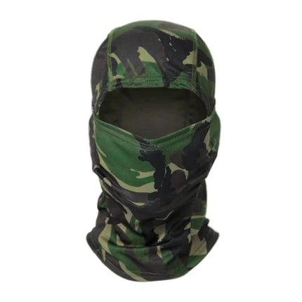 Camouflage Balaclava - Full Face Mask for Cycling, Hunting, Hiking & Outdoor Sports