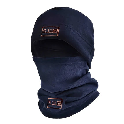 Winter Fleece Hat & Scarf Set - Warm Balaclava Mask for Mountaineering & Outdoor Activities