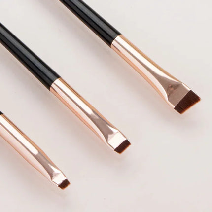 Blade Eyeliner and Eyebrow Brush 3pcs Set