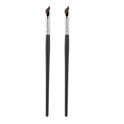 2/5Pc Karsyngirl Upgrade Blade Eyeliner Brush Ultra Thin Fine Angle Flat Eyebrow Brush Under The Eyes Place Precise Detail Brush