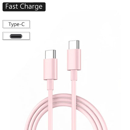 USB-C to USB-C Fast Charging Cable - 60W Power Delivery