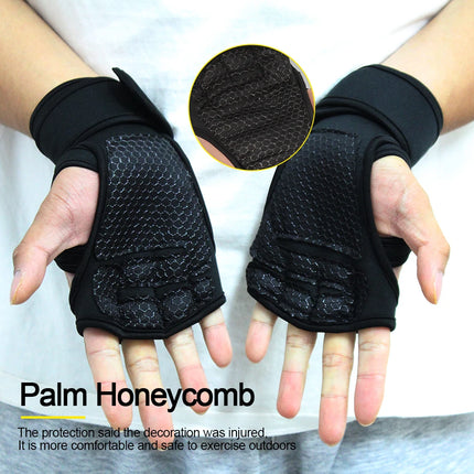 Workout Gloves - Training Gloves for Weightlifting, Gym & Fitness with Wrist Support