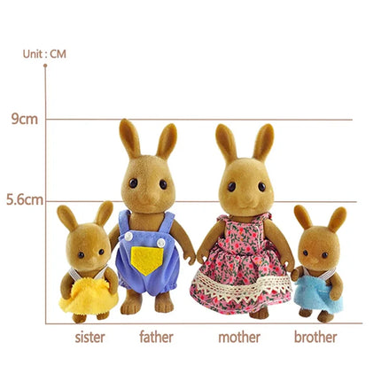 1:12 Dollhouse Miniature Furniture Set - DIY Forest Family Toy