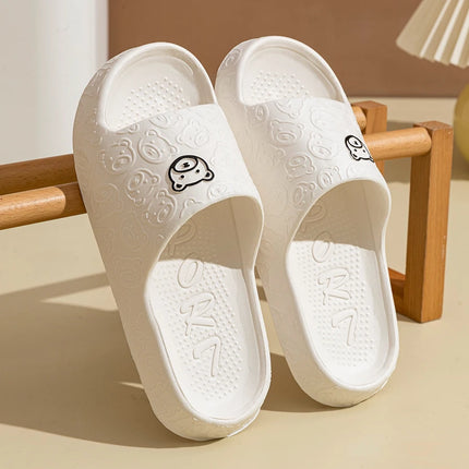 Summer Fashion Slippers Unisex Little Bear Sandals Indoor Non-slip