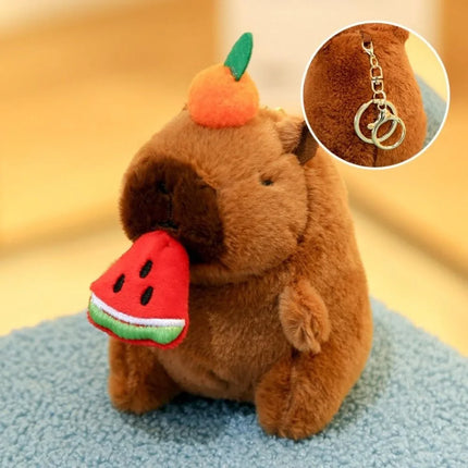 Capybara Plush Toy with Wings Hoodie - 12cm Kawaii Stuffed Animal