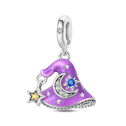 925 Sterling Silver Christmas Charms - Winter Snowman & Elk Pendants for DIY Jewelry