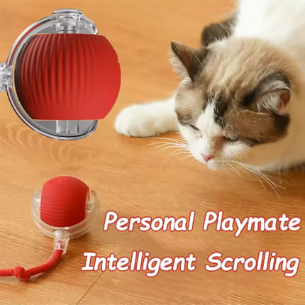 Automatic Cat Teaser Ball - Self-Exciting Interactive Pet Toy