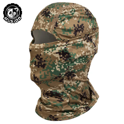 Musion Camo Balaclava Face Mask Bandana Hood Headwear for Cycling Skiing Hunting