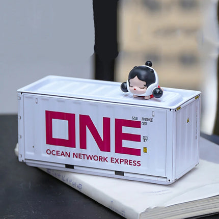 Mini Iron Storage Box - Vintage Desktop Container