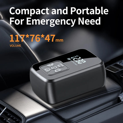 Portable Electric Tire Inflator - Digital Display Air Compressor