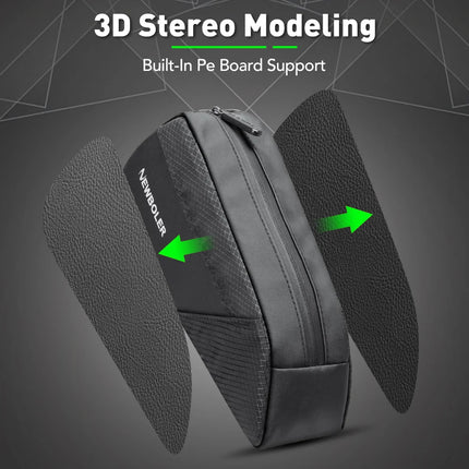 NEWBOLER 1.2L Bike Frame Bag - Portable Front Tube Cycling Bag for MTB & Road Bikes