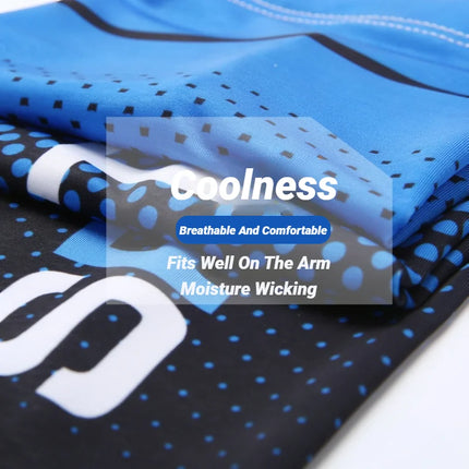 Ice Silk Sun Protection Arm Sleeves - 2 Pack UV Cooling Sleeves for Cycling & Outdoor Sports