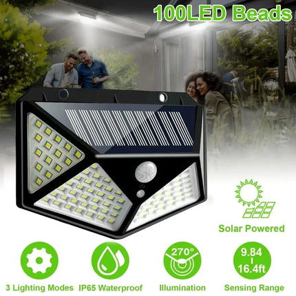 Solar Garden Spotlight - Waterproof LED with Motion Sensor