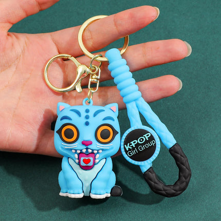 KPOP Demon Hunters Tiger Keychain - Harajuku Style PVC Figure