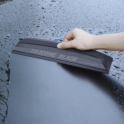 Silicone Car Squeegee - Non-Scratch Water Wiper & Drying Blade