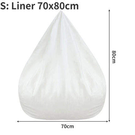 Large Bean Bag Chair Cover - Modern Lazy Sofa (Cover Only)