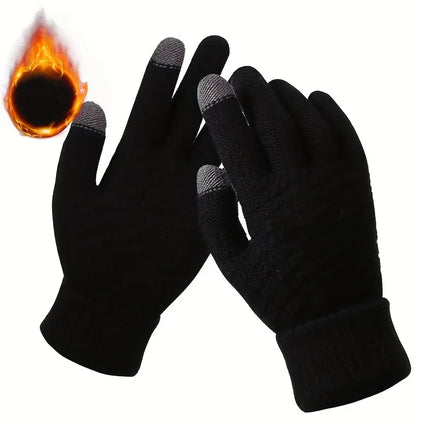 Winter Touchscreen Gloves - Warm Waterproof Skiing Gloves for Men & Women