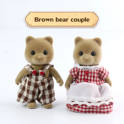 1:12 Dollhouse Miniature Furniture Set - DIY Forest Family Toy