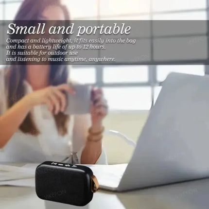 Portable Bluetooth 5.0 Soundbar - Wireless Speaker with 500mAh Battery