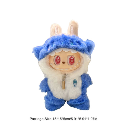 Labubu Doll Outfit Set - 17cm Macaron Style Clothing & Accessories