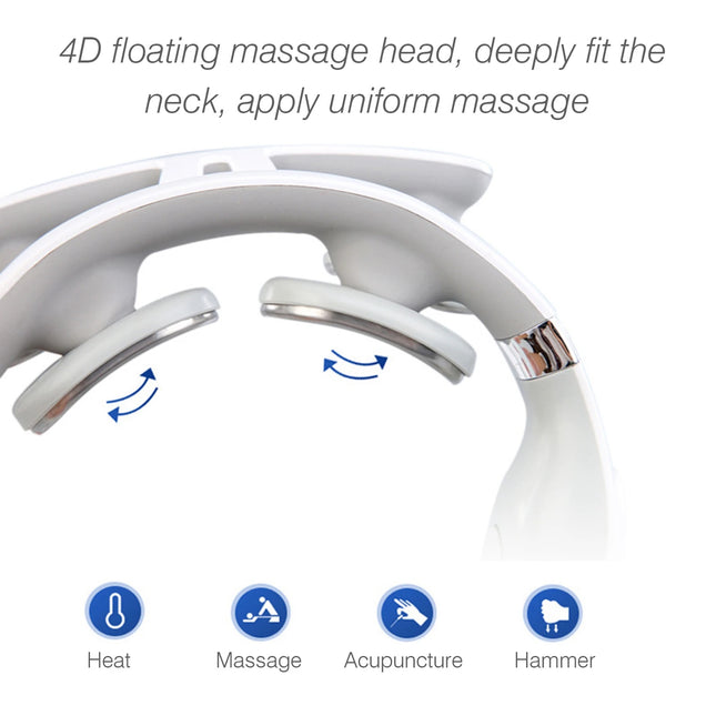 Professional-level 4-Head Neck Massager