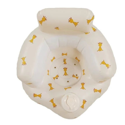 Baby Inflatable Bath Seat - Portable Learning Chair for Infants