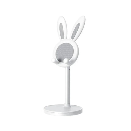 Cute Cartoon Bunny Mobile Phone Stand Desktop Adjustable Holder Can Lift and Adjust Cellphone Bracket For iPhone Samsung Xiaomi