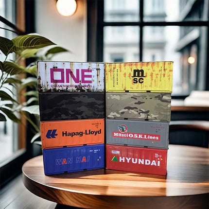 Mini Iron Storage Box - Vintage Desktop Container