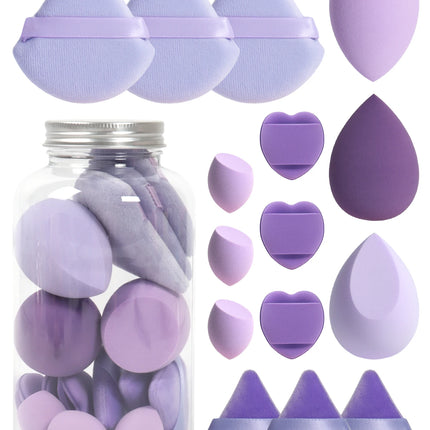 15-pc Makeup Puff Set