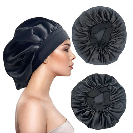 Satin Unisex Hair Bonnet