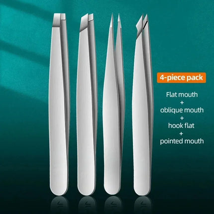 Precision Facial Hair Tweezers Stainless Steel