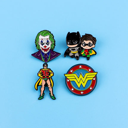 Movie Cartoon Character Enamel Pins - Brooches Badges for Backpack & Clothes