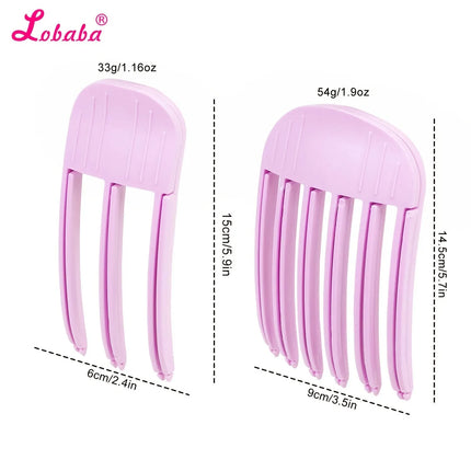 Fluffy Hairpin Curling Bangs Clips