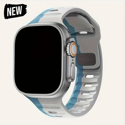 Soft Silicone Sport Strap for Apple Watch - Ultra/Series 10/9/8/7/6