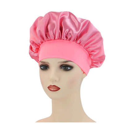 Satin Unisex Hair Bonnet